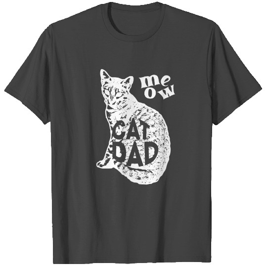 Cat Dad T Shirts