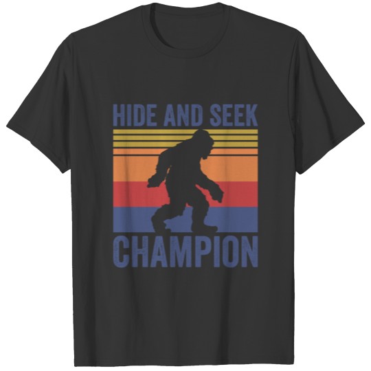 Bigfoot Hide and Seek Champion T-shirt