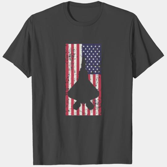 PATRIOTIC F 22 RAPTOR T Shirts