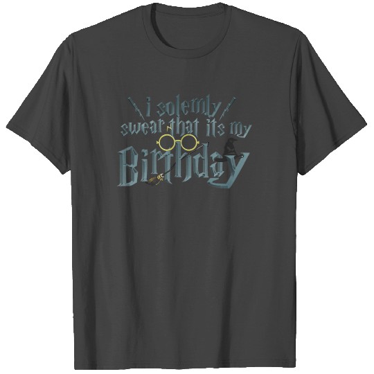 Harry Birthday Wizard I Solemnly Swear T Shirts