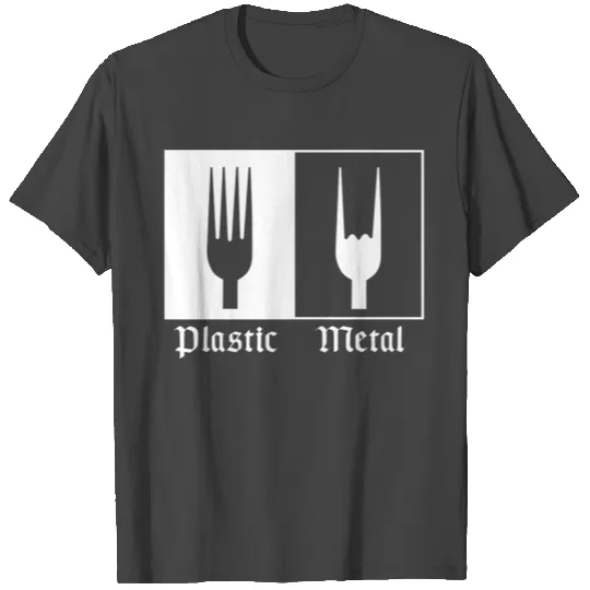 Metal Plastic Fork, Heavy Metal, Rock, Festival T Shirts