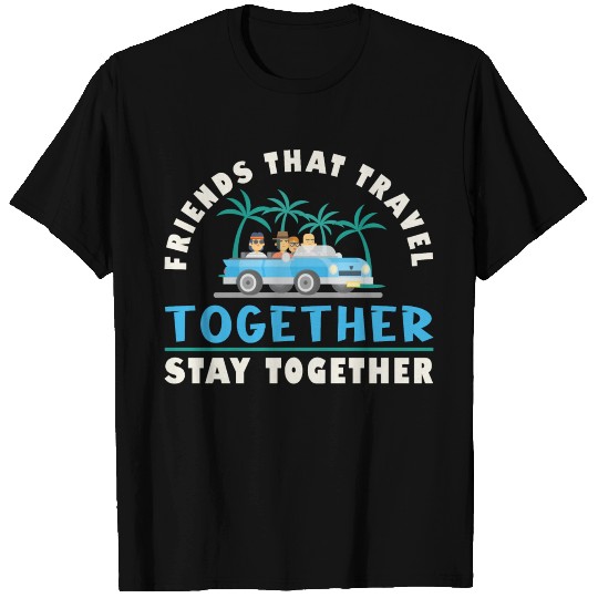Traveller Flight Vacation Friends T Shirts