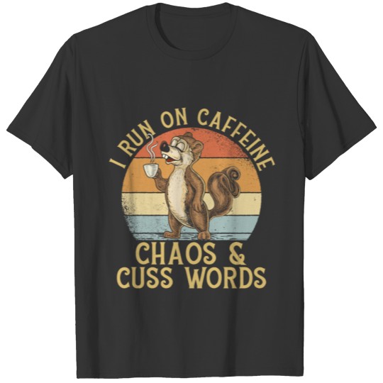 Run on Caffeine Sarcasm T-shirt