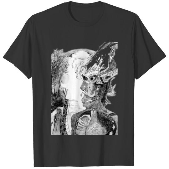 Human with animals T Shirts
