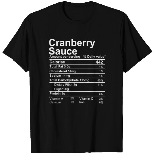 cranberry sauce T Shirts