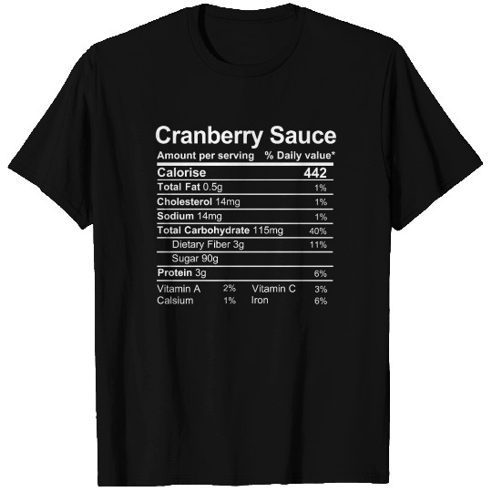 cranberry sauce T Shirts