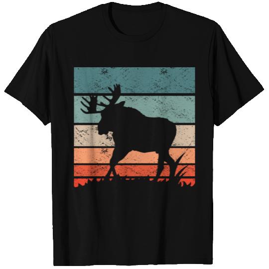 Moose Elk Hunting T Shirts