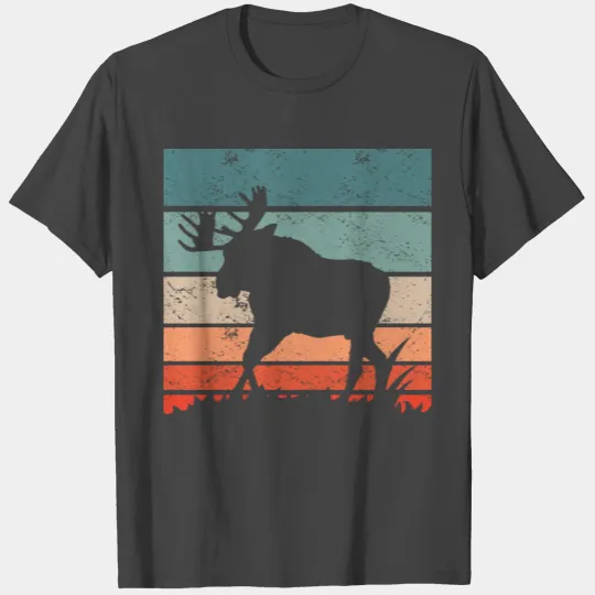 Moose Elk Hunting T Shirts