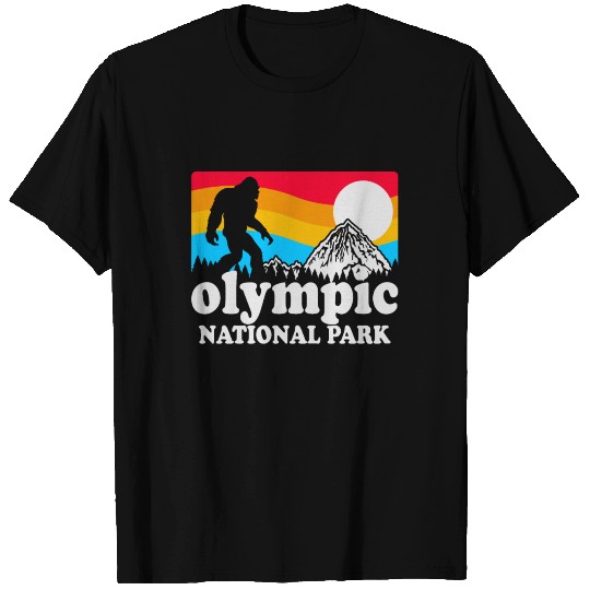 Bigfoot At Olympic National Park T Shirts
