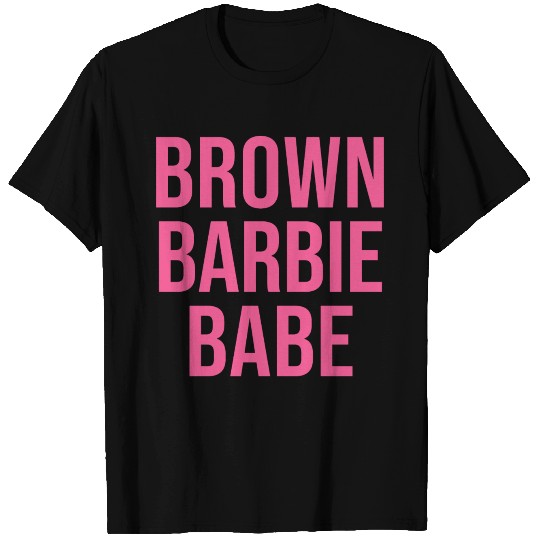 Brown Barbie Babe, Brown Barbie T Shirts