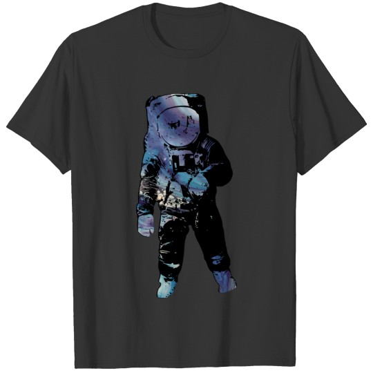 Psychedelic Astronaut - Marble Galaxy T-shirt