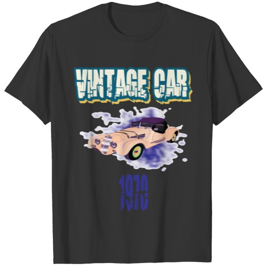 Vintage car T-shirt