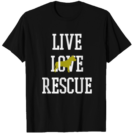 Dog Rescue Dog Adoption T Shirts