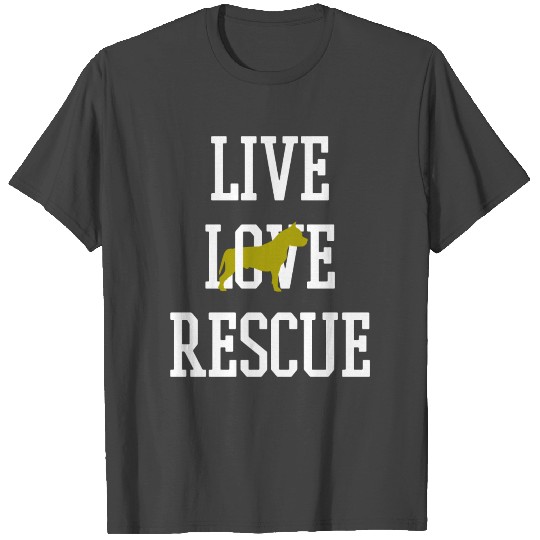 Dog Rescue Dog Adoption T Shirts