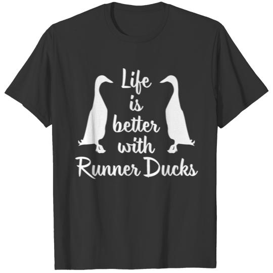 Runner ducks poultry gift duck owner T Shirts