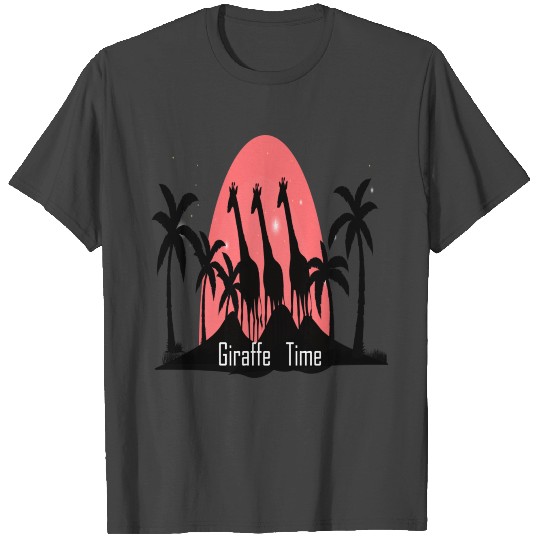 Giraffe time T Shirts