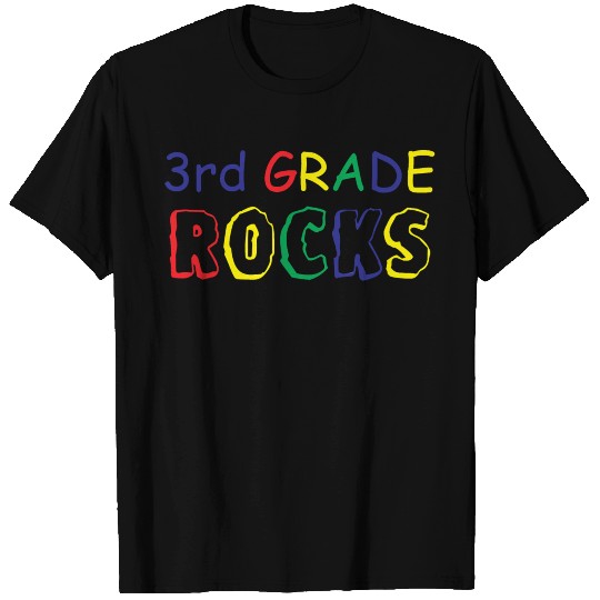 Grade Rocks Back to School Design T Shirts