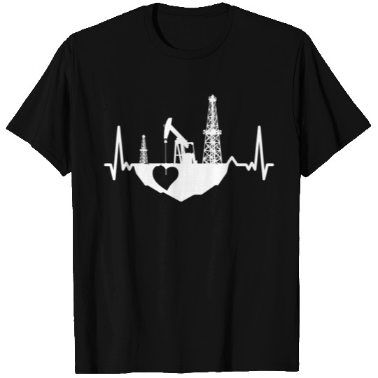 Oilfield Worker Rig Drilling T Shirts