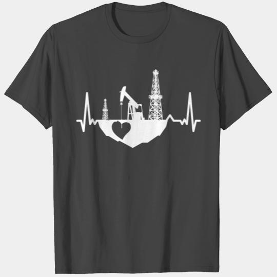 Oilfield Worker Rig Drilling T Shirts