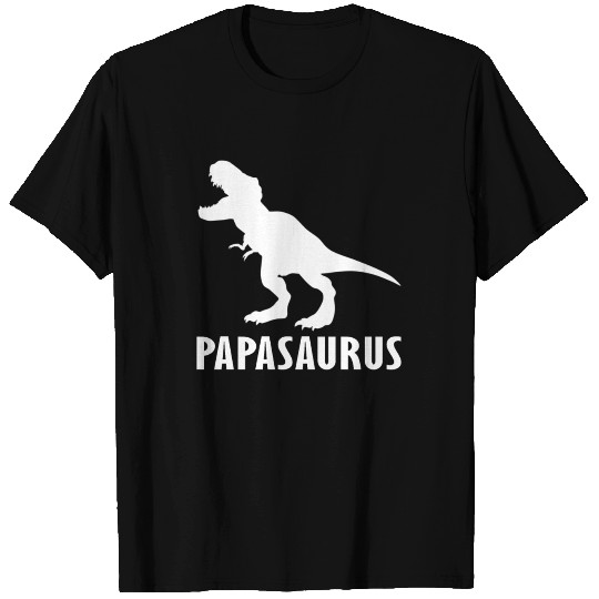 papasaurus papa dinosaur T Shirts