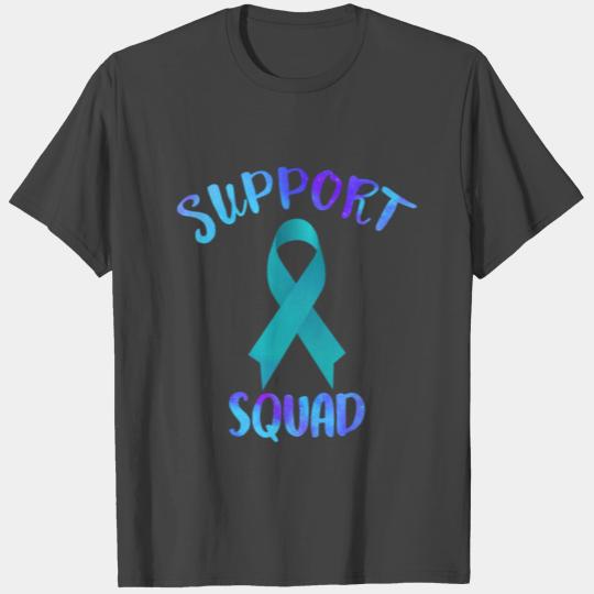 Support Squad, Ovarian Cancer, Women Awareness, T Shirts