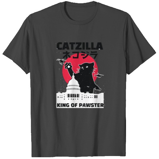CATZILLA Funny Monster Cat - Cats & Movie Lover T Shirts