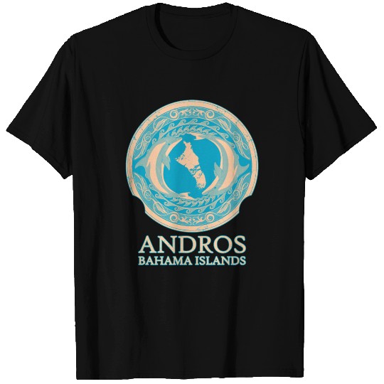 Andros Bahamas Dolphins T Shirts