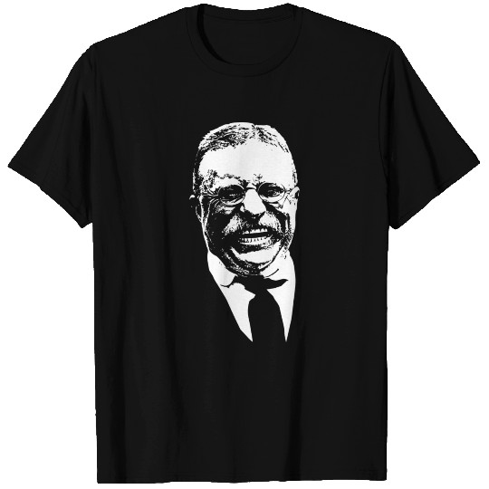 Smiling Teddy Roosevelt T Shirts