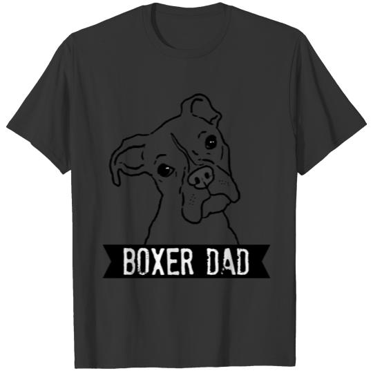 Boxer Dad T Shirts Boxer Drawing Boxer Lover Gift