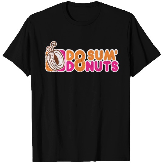 Vintage Do Sum Donuts Funny Car Guy T Shirts