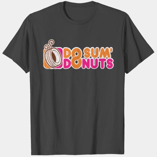 Vintage Do Sum Donuts Funny Car Guy T Shirts