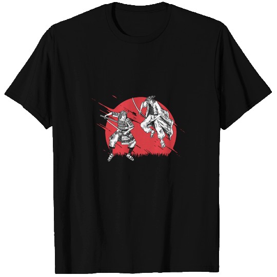 Samurai Fighting Japan Ninja Warrior Katana Kendo T Shirts