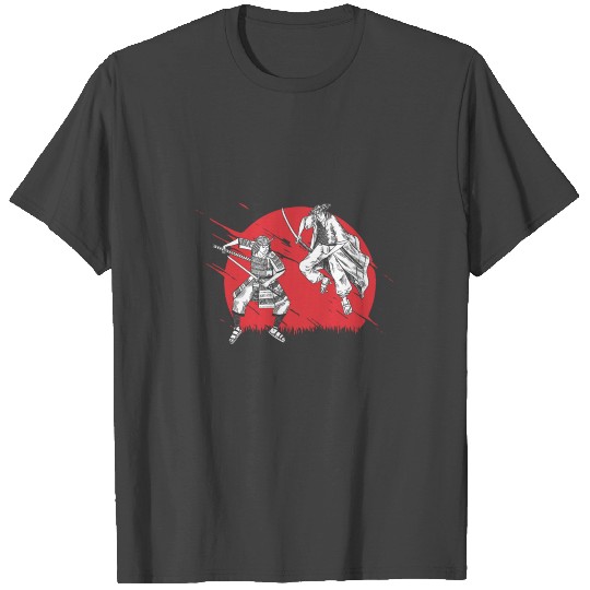 Samurai Fighting Japan Ninja Warrior Katana Kendo T Shirts