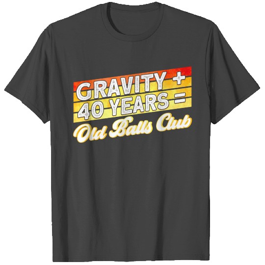 Born in 1981 40th Birthday Old Balls Club T Shirts