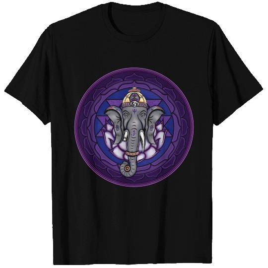 Ganesh and the Lotus T Shirts