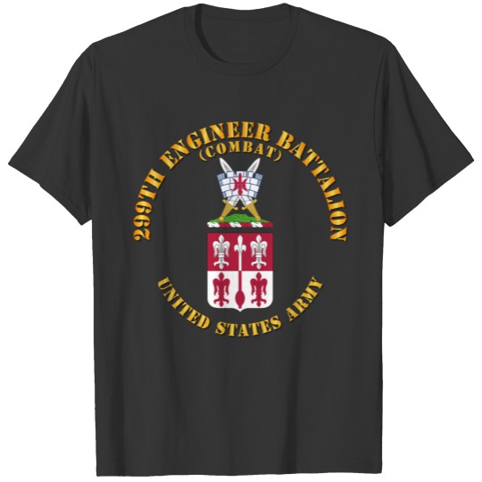 Army COA 299th Engineer Battalion Combat T-shirt
