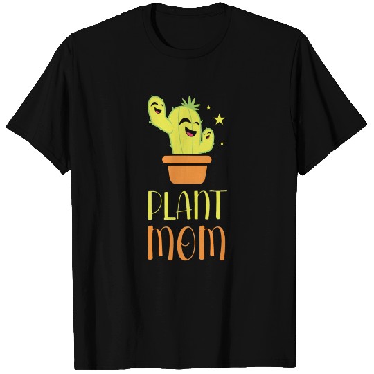 Plant Mom Cactus Pot Cactus Succulent Thorn T Shirts
