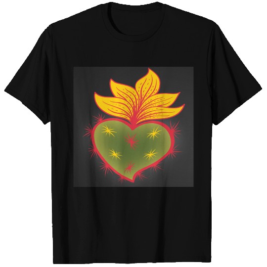 Corazón Espinado, Cactus, Nopal, Agave T Shirts