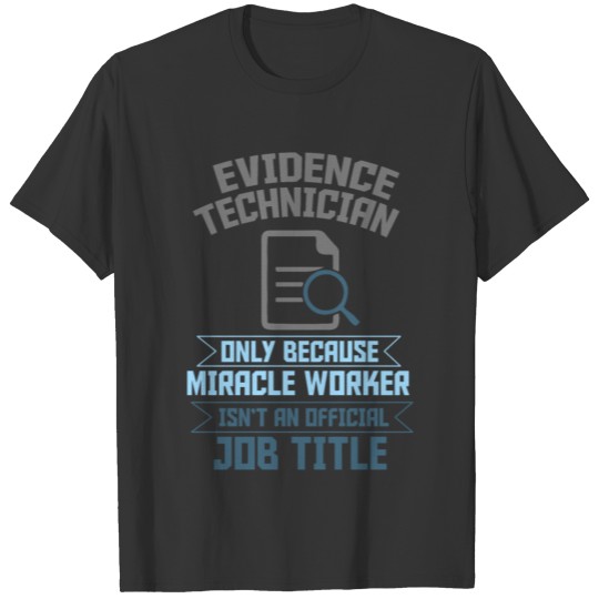 forensic scientist investigator biochemist detecti T-shirt