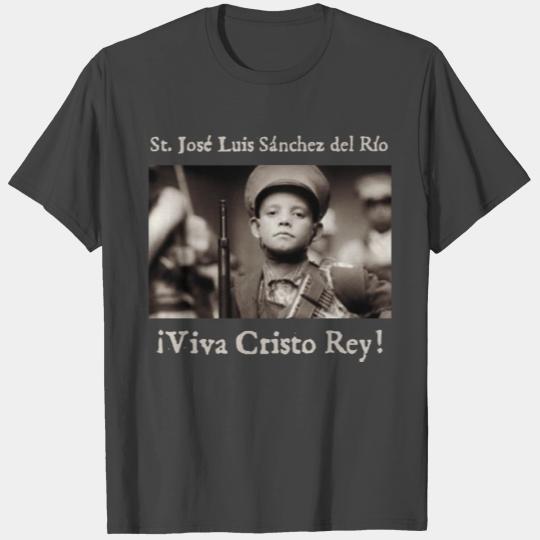Joselito Viva Cristo Rey Catholic T Shirts
