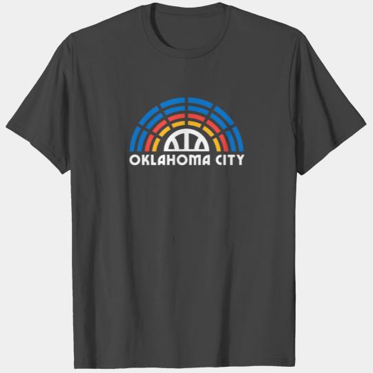 Cool Oklahoma City Retro Style Vintage Sunset T Shirts