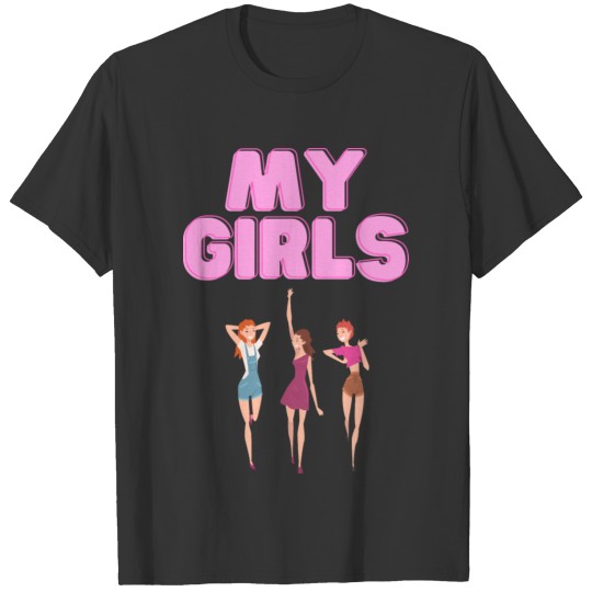 My Girls Night Pajama Party Girls Evening Outfit T Shirts