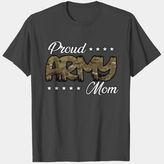 Ocp Bold Proud Army Mom T Shirts