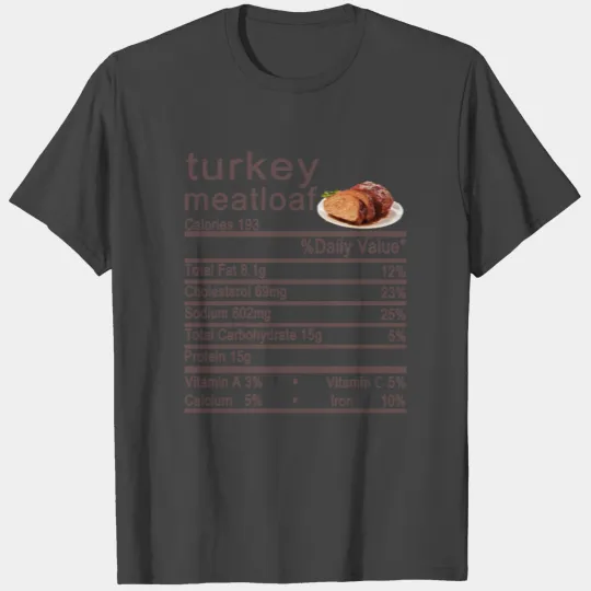 turkey meatloaf T Shirts