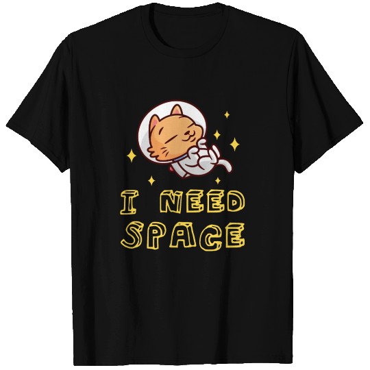 I Need Space Cat Astronaut Kitten Lover Pet Gift T Shirts