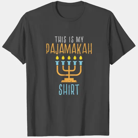 Pajamakah T Shirts Menorah Hanukkah Chanukah Pajamas
