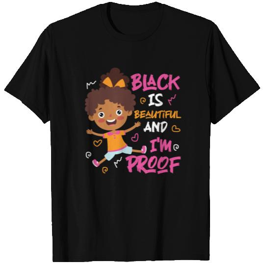 Black Is Beautiful Pride Girl T Shirts