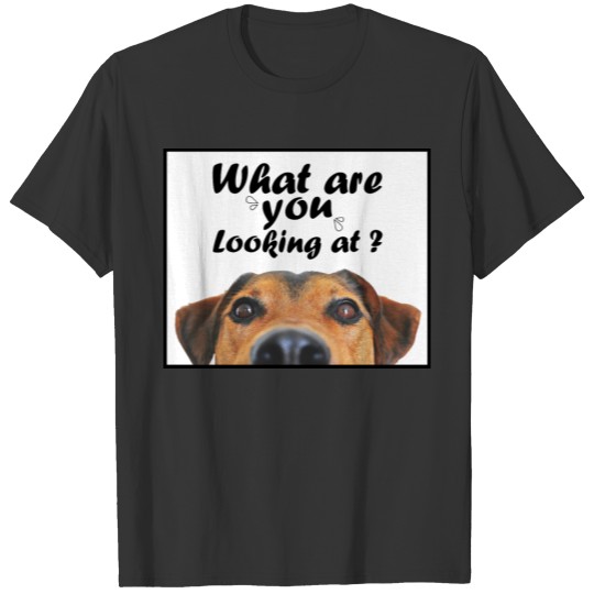 What are you looking at ? T-shirt
