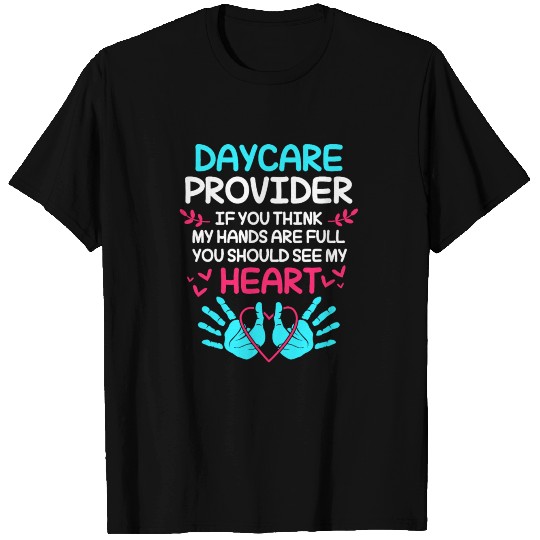 Childcare Provider Kindergarten Daycare Teacher T Shirts
