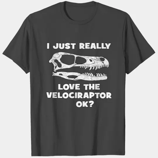 Velociraptor Fossil T Shirts